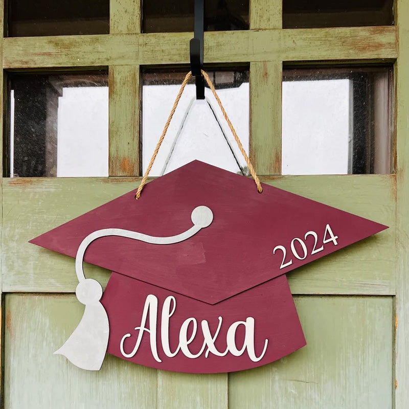 Personalisierte Graduierung Zeichen, High School Graduierung Geschenk