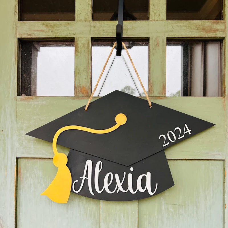 Personalisierte Graduierung Zeichen, High School Graduierung Geschenk